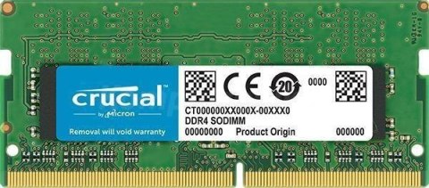 Pamięć SODIMM DDR4 Crucial 8GB (1x8GB) 2666MHz CL19 1,2V