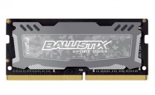 Pamięć SODIMM DDR4 Crucial Ballistix Sport LT 16GB (1x16GB) 2400MHz CL16 1,2V SRx8