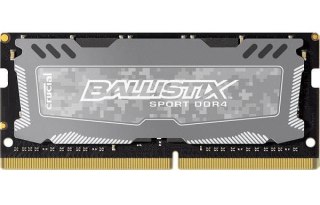 Pamięć SODIMM DDR4 Crucial Ballistix Sport OC 8GB (1x8GB) 2400MHz CL16 1,2V