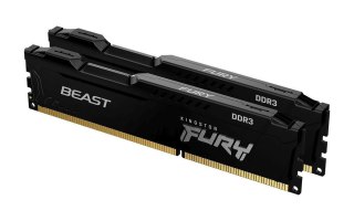 Pamięć DDR3 Kingston Fury Beast 8GB (2x4GB) 1866MHz CL10 1,5V czarna