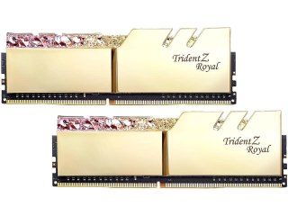 Pamięć DDR4 G.Skill Trident Z Royal Gold RGB 16GB (2x8GB) 3200MHz CL16 1,35V XMP 2.0 Podświetlenie LED