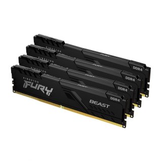 Pamięć DDR4 Kingston Fury Beast 32GB (4x8GB) 2666MHz CL16 1,2V czarna