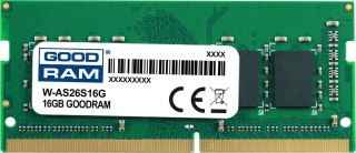 Pamięć SODIMM DDR4 GOODRAM 16GB 2666MHz ded. do ASUS (W-AS26S16G)