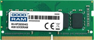 Pamięć SODIMM DDR4 GOODRAM 4GB 2666MHz ded. do HP (W-HP26S04G)