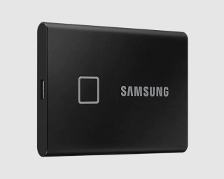 Dysk SSD zewnętrzny USB Samsung SSD T7 500GB Portable Touch (1050/1000 MB/s) USB 3.1 Black