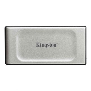 Dysk zewnętrzny SSD Kingston XS2000 1TB USB 3.2 Gen 2x2 (2000/2000 MB/s) srebrno-czarny