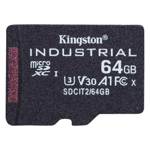 Karta pamięci Kingston Industrial microSD 64GB Class 10 UHS-I U3