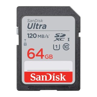 Karta pamięci SanDisk ULTRA SDXC 64GB 120MB/s UHS-I Class 10