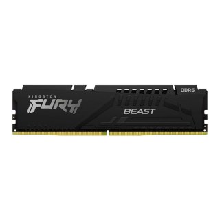 Pamięć DDR5 Kingston Fury Beast 16GB (1x16GB) 4800MHz CL38 1,1V Czarna