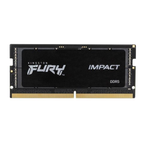 Pamięć DDR5 Kingston Fury Impact 16GB (1x16GB) 4800MHz CL38 1,1V Czarna