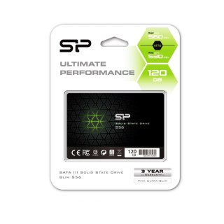 Dysk SSD Silicon Power S56 120GB 2.5" (560/530) SATA3 7mm 3D TLC