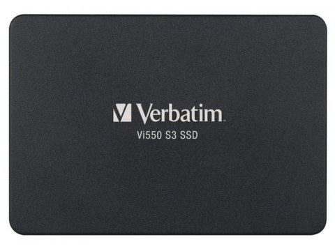 Dysk SSD wewnętrzny Verbatim VI550 S3 512GB 2.5" SATA III czarny Dysk SSD wewnętrzny Verbatim VI550 S3 512GB 2.5" SATA III czarny