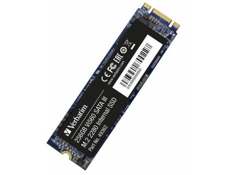 Dysk SSD wewnętrzny Verbatim VI560 S3 256GB M.2 2280 SATA