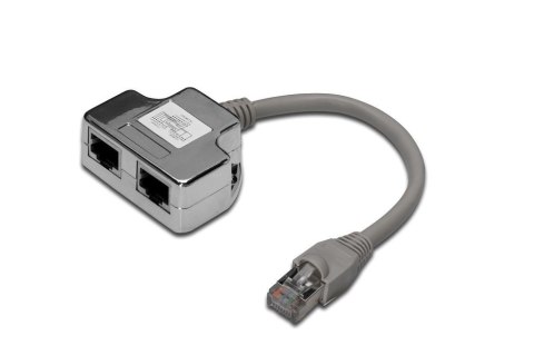 Adapter RJ45 DIGITUS DN-93904 2x gniazdo RJ45 kat.5e