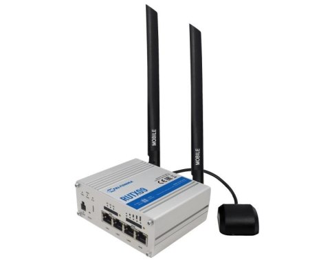 Router 4G LTE Teltonika RUTX09, 2x SIM, 4x LAN/WAN Gigabit, GPS, USB