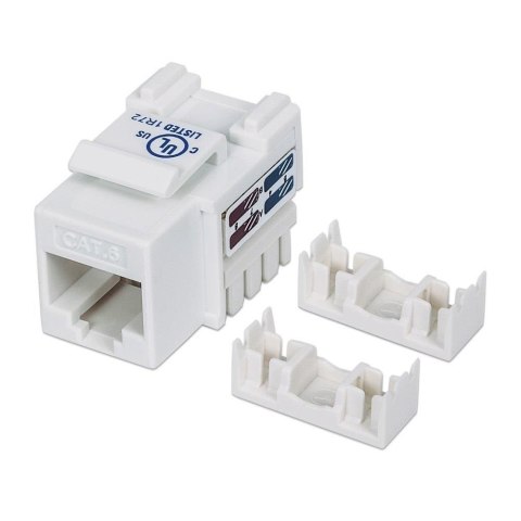 Moduł Keystone Intellinet RJ45 UTP Cat.6, biały Moduł Keystone Intellinet RJ45 UTP Cat.6, biały