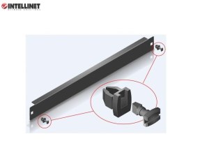 Panel maskujący Intellinet Rack 19" 1U, czarny