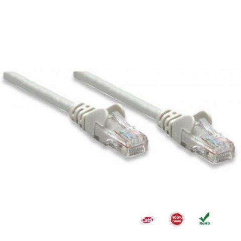 PatchCord 100% miedź Intellinet Cat.6 UTP, 0,5m, szary PatchCord 100% miedź Intellinet Cat.6 UTP, 0,5m, szary