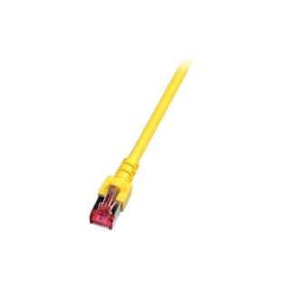 Patchcord 100% miedź EFB Cat.6 LSZH S/FTP, 3m, żółty