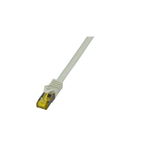 Patchcord 100% miedź EFB Cat.6a LSZH S/FTP, 2m, szary, Kabel Cat.7