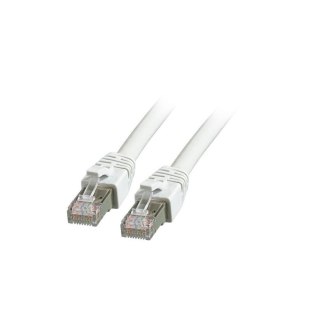 Patchcord 100% miedź EFB Cat.8.1 LSZH S/FTP, 1m, szary