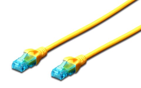 Patchcord DIGITUS UTP kat. 5e 30m PVC żółty