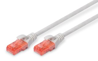 Patchcord DIGITUS UTP kat. 6 15m PVC szary