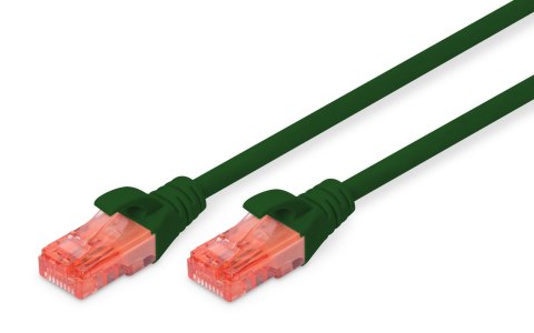 Patchcord DIGITUS UTP kat. 6 7m PVC zielony