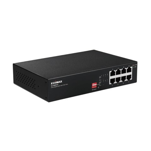 Switch niezarządzalny Edimax GS-1008PH V2 8x100/1000 4xPoE+ 70W