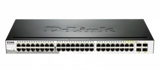 Switch zarządzalny D-Link DGS-1210-48 SMART switch L2 44x1GbE 4xCombo Metal Rack 19''