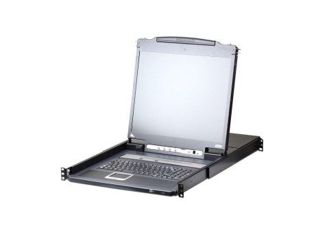 Konsola LCD 17" KVM ATEN CL5708IM-ATA (CL5708IM-ATA-AG) 8-port. over IP