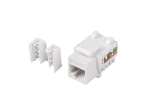 Moduł Keystone Lanberg gniazdo RJ45 -> LSA UTP kat.5e 90° do puszki montażowej