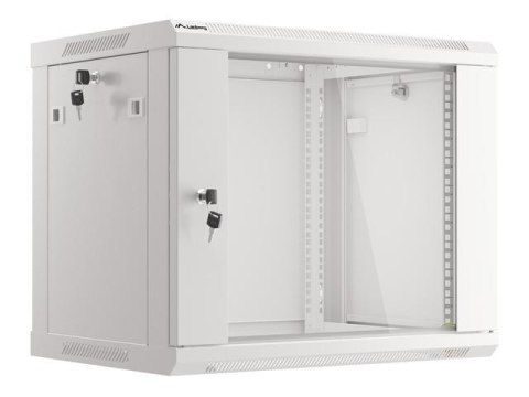 Szafa instalacyjna wisząca 19" 9U 600x450 szara Lanberg (flat pack)