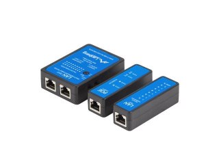 Tester kabli Lanberg NT-0404 PoE RJ45, RJ11, Coaxial