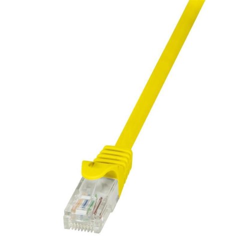 Patchcord LogiLink CP2037U CAT.6 U/UTP 1m, żółty