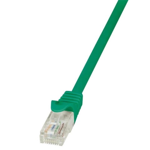 Patchcord LogiLink CP2075U CAT.6 U/UTP 5m, zielony