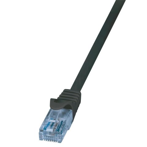Patchcord LogiLink CP3043U Cat.6A U/UTP 1,5m czarny Patchcord LogiLink CP3043U Cat.6A U/UTP 1,5m czarny