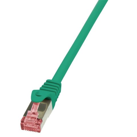 Patchcord LogiLink CQ2075S CAT.6 S/FTP 5m, zielony Patchcord LogiLink CQ2075S CAT.6 S/FTP 5m, zielony