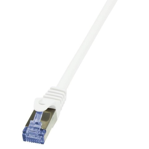 Patchcord LogiLink CQ3081S Cat.6A S/FTP 7,5m biały Patchcord LogiLink CQ3081S Cat.6A S/FTP 7,5m biały