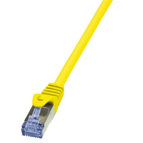 Patchcord LogiLink CQ3087S Cat.6A S/FTP 7,5m żółty Patchcord LogiLink CQ3087S Cat.6A S/FTP 7,5m żółty