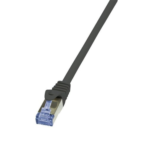 Patchcord LogiLink CQ4033S Cat.6A/7 600 MHz S/FTP PIMF 1,00m czarny Patchcord LogiLink CQ4033S Cat.6A/7 600 MHz S/FTP PIMF 1,00m czarny