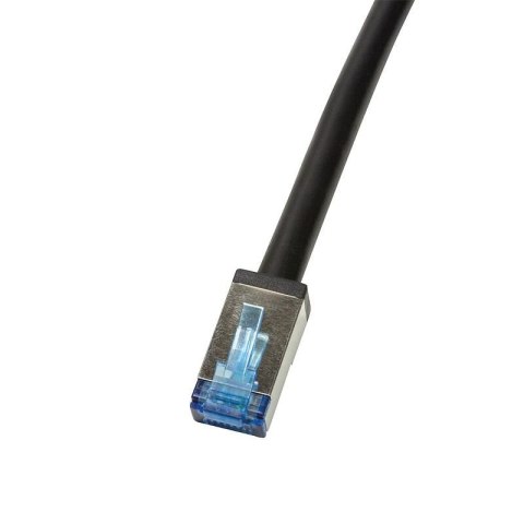 Patchcord LogiLink CQ7143S Cat.6A S/FTP PVC+PE 50m czarny