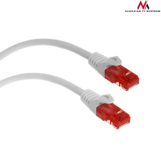 Patchcord Maclean MCTV-300 W UTP cat6 wtyk-wtyk 0,5m biały