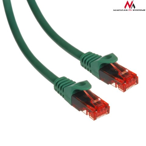 Patchcord Maclean MCTV-302 G UTP cat6 wtyk-wtyk 2m zielony