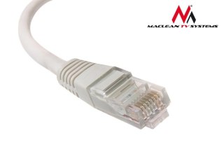 Patchcord Maclean MCTV-646 UTP 5e wtyk-wtyk 0,5m szary