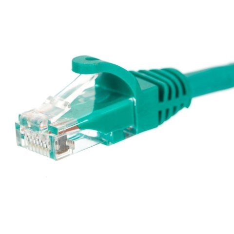 Patchcord RJ45, Netrack osłonka zalewana, kat. 5e UTP, 2m zielony