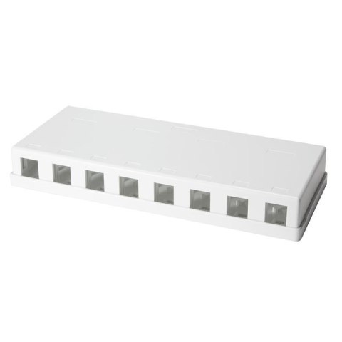Puszka natynkowa Keystone LogiLink NK4035 8 portów UTP Puszka natynkowa Keystone LogiLink NK4035 8 portów UTP