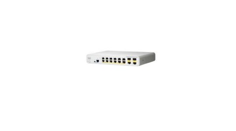 Switch zarządzalny Cisco Catalyst 2960C Switch 12 FE PoE, 2 x Dual Uplink, Lan Base Switch zarządzalny Cisco Catalyst 2960C Switch 12 FE PoE, 2 x Dual Uplink, Lan Base