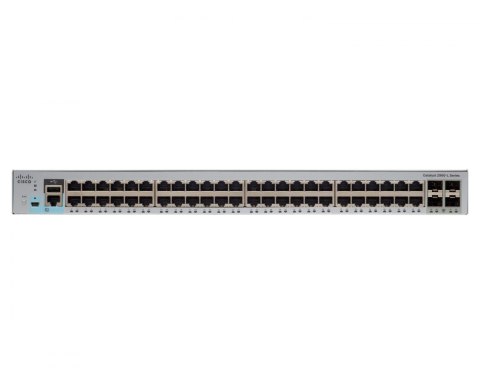 Switch zarządzalny Cisco Catalyst 2960L 48 Port 10/100/1000 4x SFP Switch zarządzalny Cisco Catalyst 2960L 48 Port 10/100/1000 4x SFP