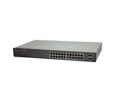 Switch zarządzalny Cisco SG200-26 24x100/1000 2xSFP Combo Rack (SLM2024T) Switch zarządzalny Cisco SG200-26 24x100/1000 2xSFP Combo Rack (SLM2024T)